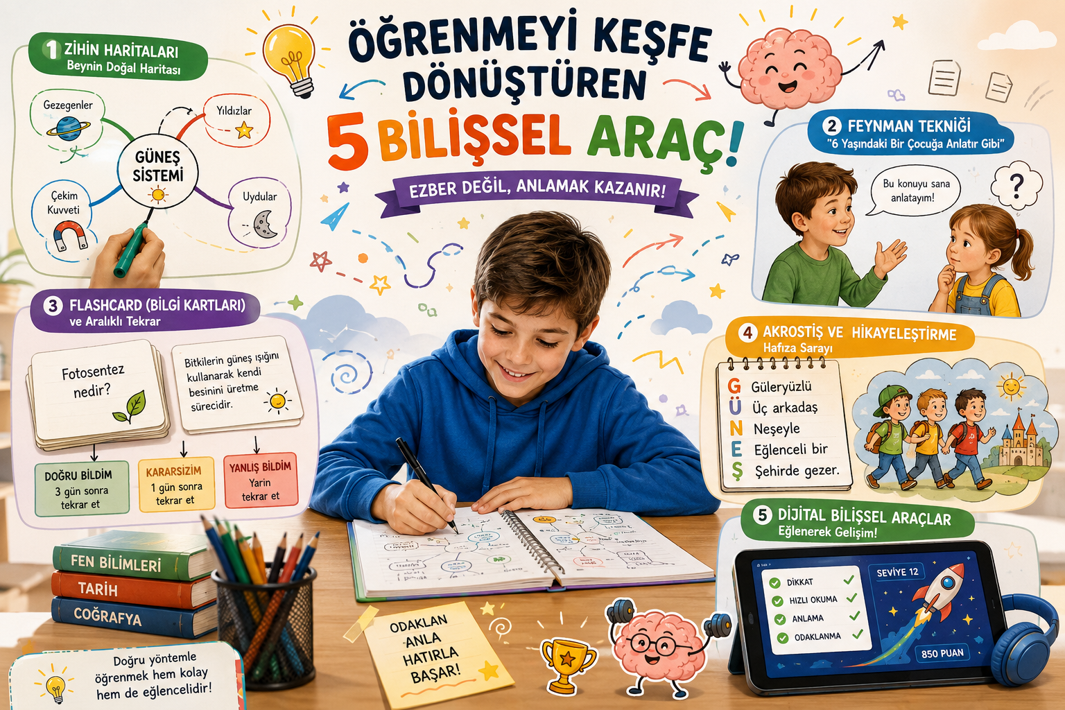 Öğrenmeyi Kolaylaştıran Bilişsel Araçlar ve Eğlenceli Metotlar