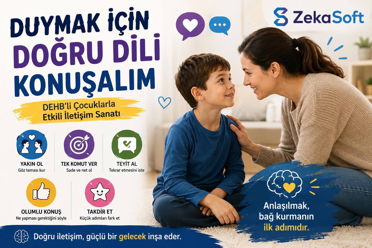 "Beni Dinlemiyor Değil, Odaklanamıyor": DEHB'li Çocukla İletişim Kurma Sanatı