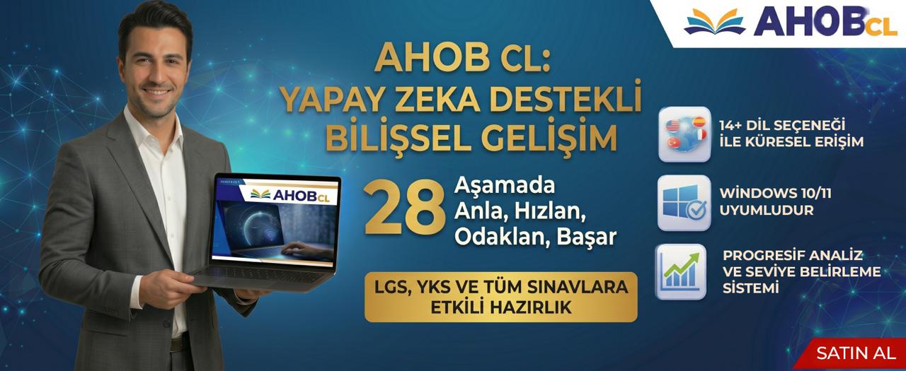 Ahob CL: Yapay Zeka Destekli Bilişsel Gelişim