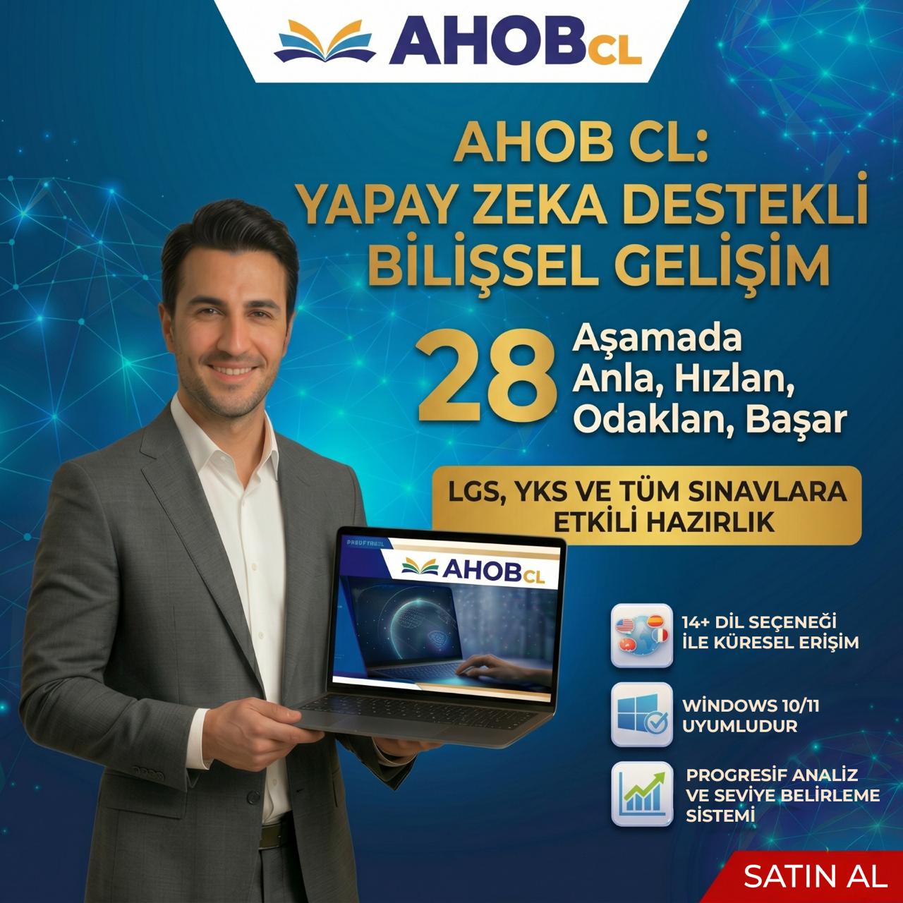 Ahob CL: Yapay Zeka Destekli Bilişsel Gelişim